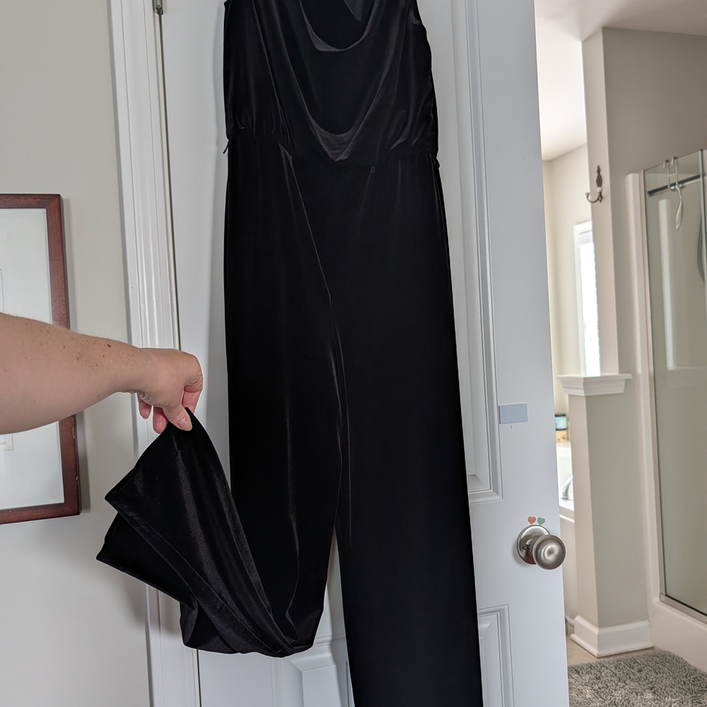 Vince Camuto Sleek Black Jumpsuit